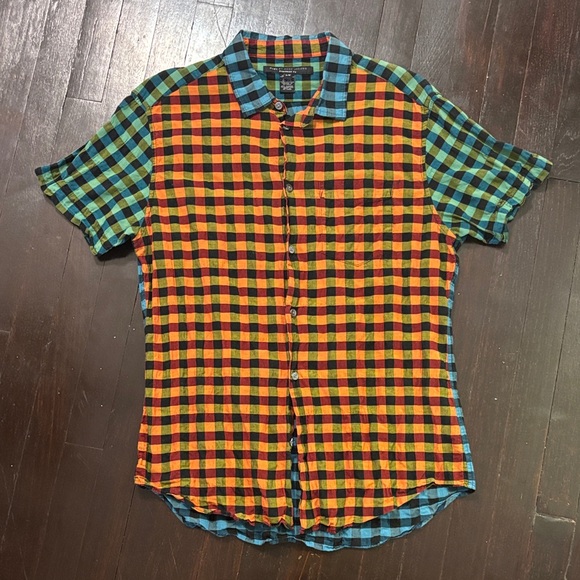 Marc By Marc Jacobs Vibrant Checkered Shirt - Picture 1 of 1